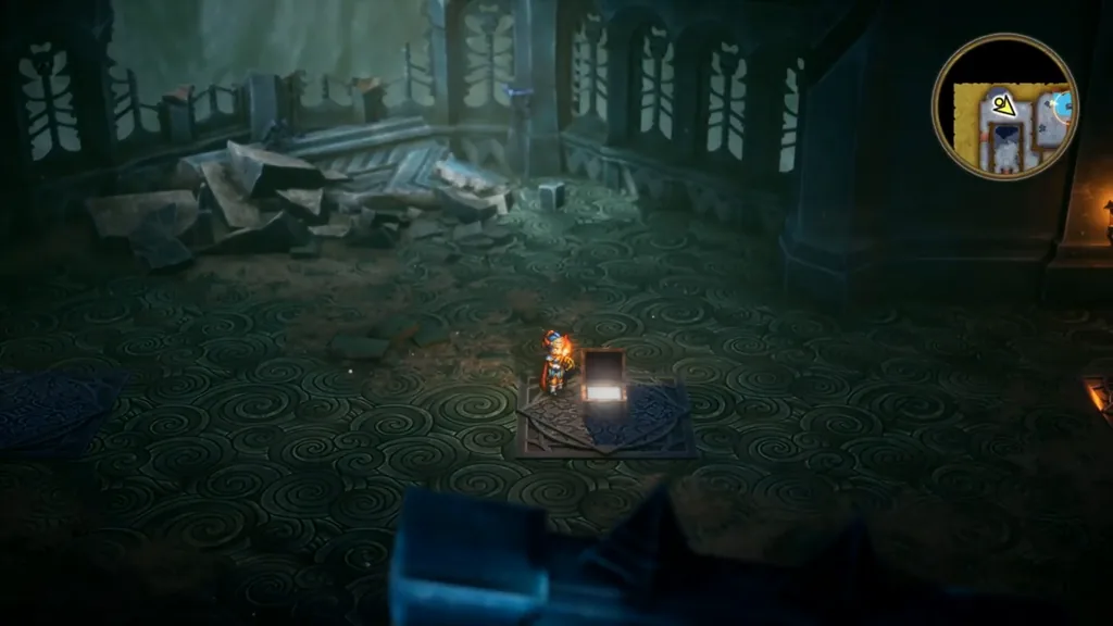 One of the castle’s empty chests
