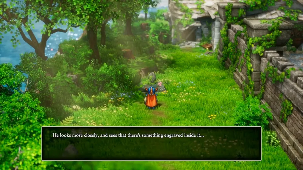 Finding Erdrick’s Helm on the island where Erdrick landed