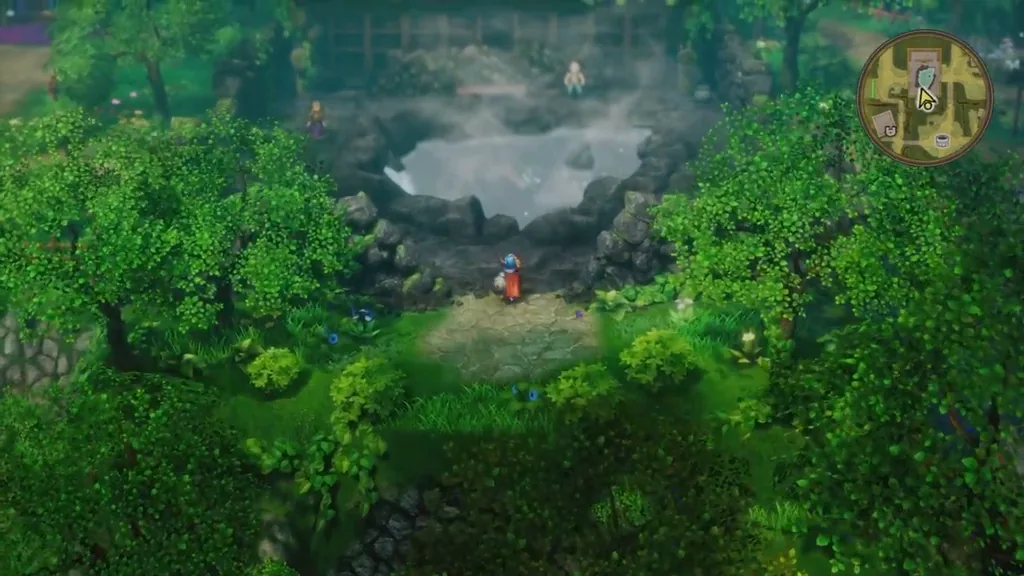 A garden pond in Kol
