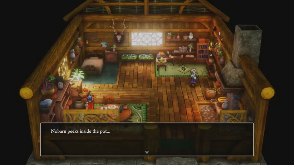 Inside the red-door building in Kol