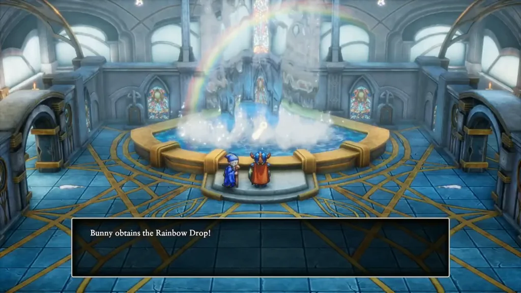 The Sage of Rainbows makes the Rainbow Drop
