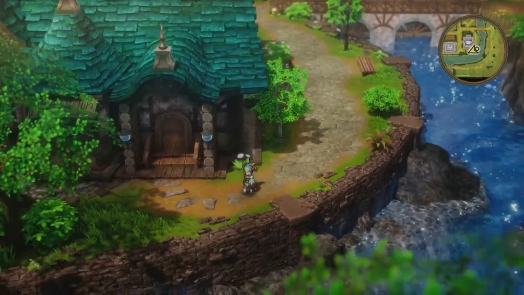 The Warlock of Doorlocks’ house on its own island in Rimuldar