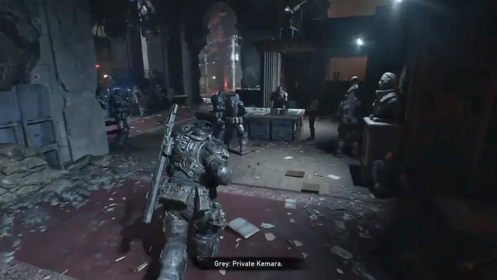 Gears inside the library base