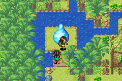 The Aqua Stone in the Apojii village