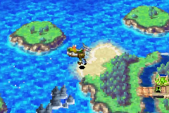 Sailing to the south-west island of the group