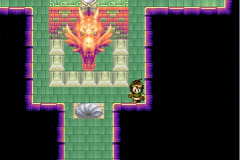 The dragon head that shoots fireballs