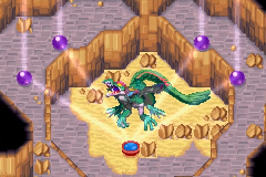 Beams of sunlight falling on the sleeping dragon