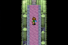 One of the five identical corridors