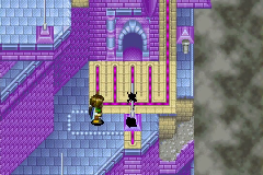 The block with the lightning rod