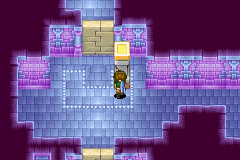 The pillar that opens the two doors