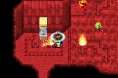 Lighting the torches with Blaze