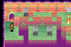The room with the stone blocks