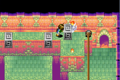 Slotting the blocks into the wall