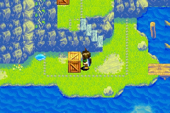 The crates on SE Angara Islet