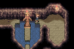 The gold statue inside the hidden warehouse under Bilibin