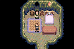 The old man in bed guarding the storeroom