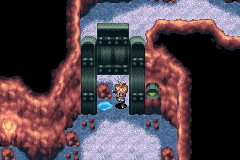 The cave beside Lunpa’s gate