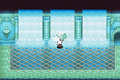 A hall of waterfalls in Mercury Lighthouse