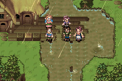 Jenna’s family gathered by the river where Felix is trapped