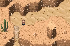 A whirlwind roaming Suhalla Desert