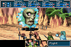 The boss battle against Tret