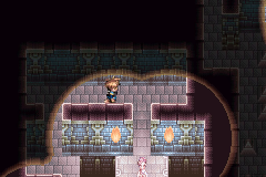 Reveal uncovering the hidden exit on the right