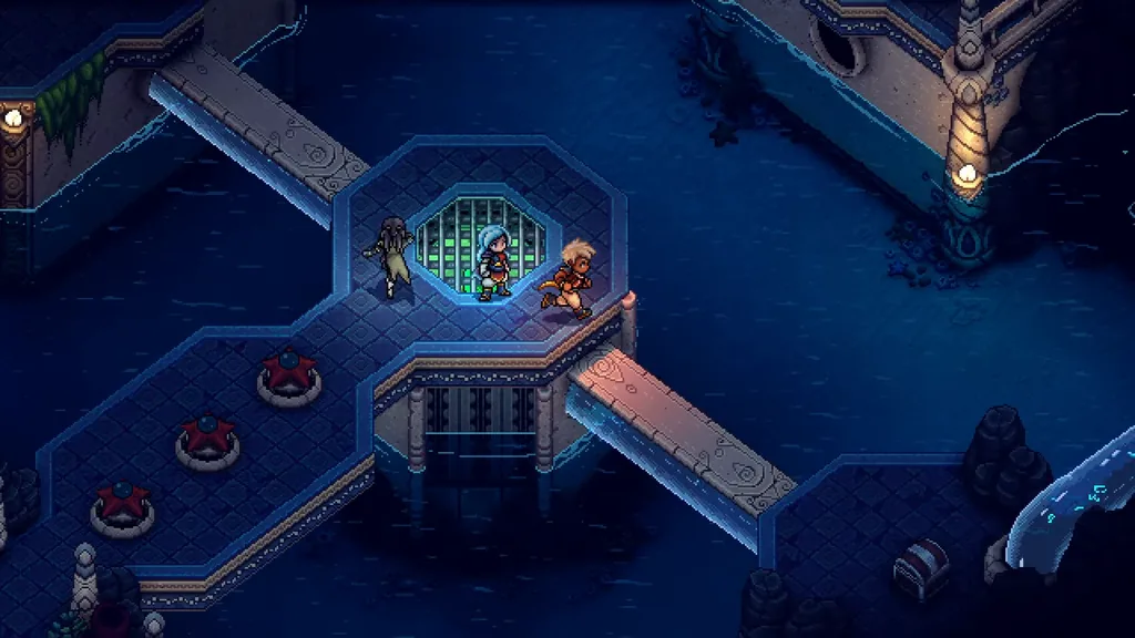 Caged walkways in the Tower of Antsudlo