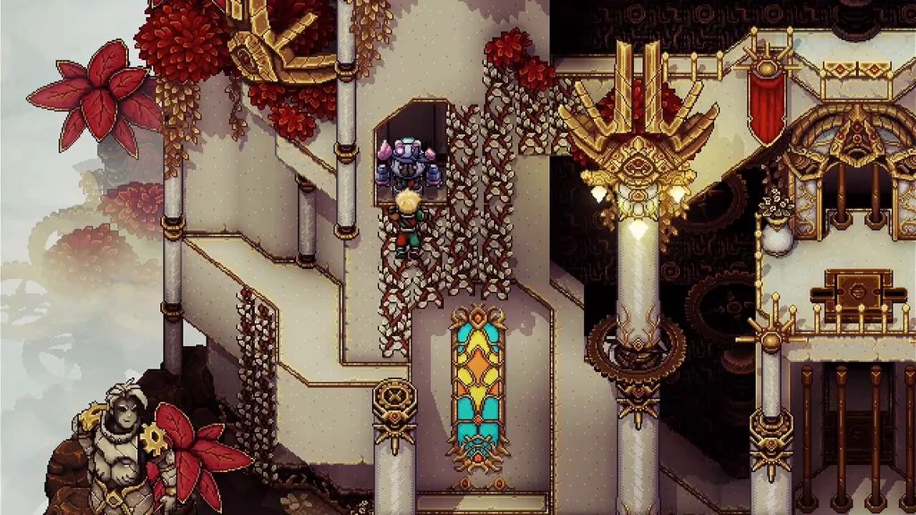 Climbing the first white building of the Ivory Towers