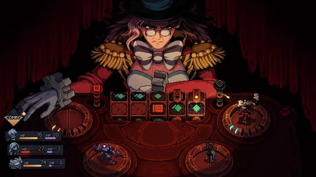 The Puppeteer boss fight on a giant Wheels board