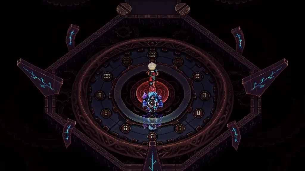 The hidden chamber beneath the clock in Horloge
