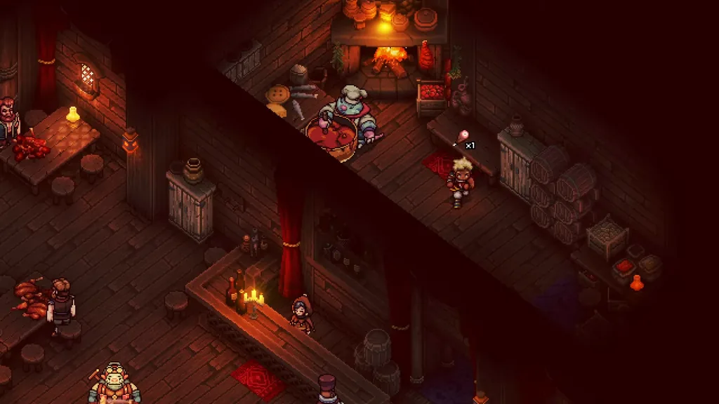 A blood-red workshop in the Fleshmancer’s Lair