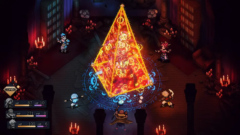 A boss battle inside the Haunted Mansion