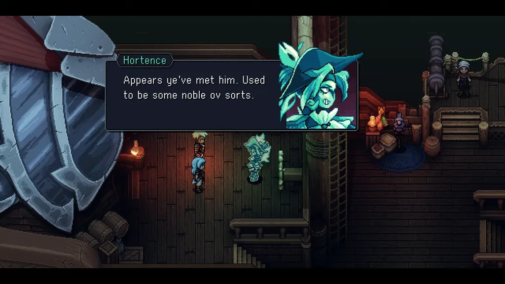 Hortence on the docks