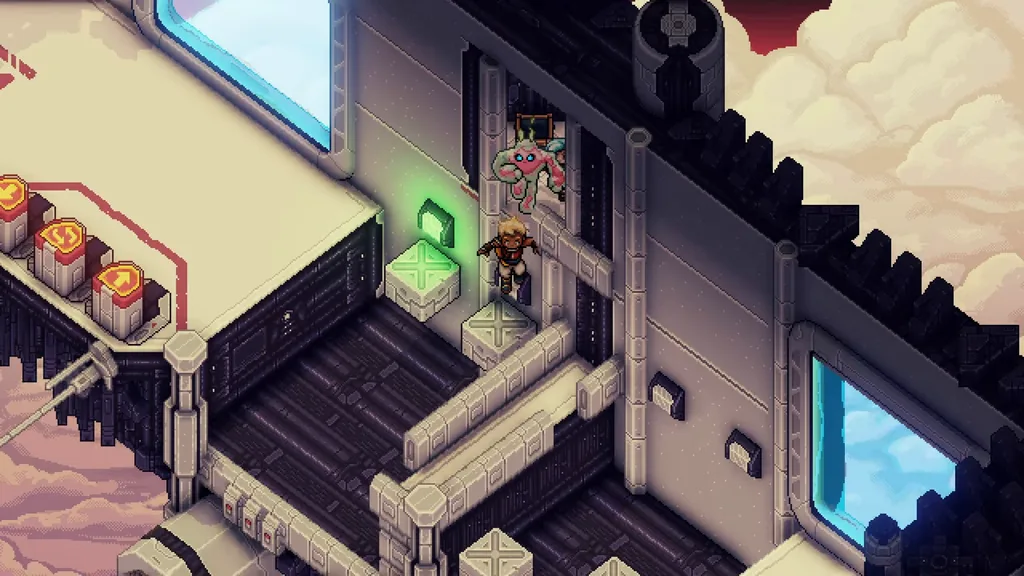 Inside the Sky Base
