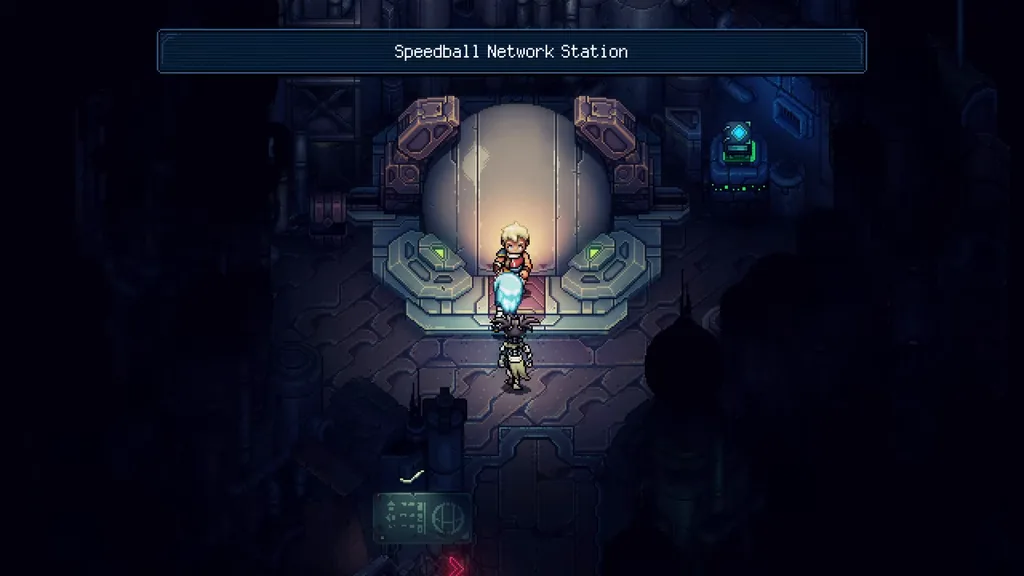 A Speedball Network Station