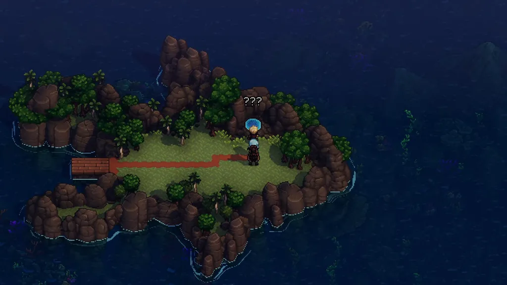 Stillpond Island, the fish-shaped island