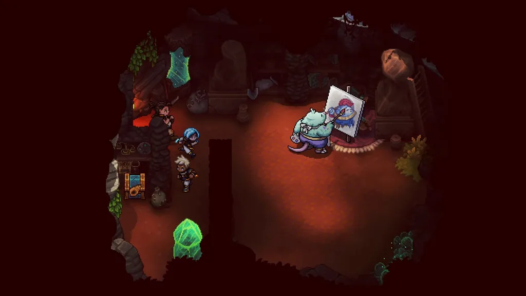 The painter’s room in the Stonemasons Outpost